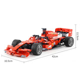 Lepined Technic Điều Khiển Từ Xa Ferraried Đua Xe Công Thức 1 Ô Tô Xe Máy Gạch Bộ Mô Hình Khối Xây Dựng Đồ Chơi Giáo Dục Cho Trẻ Em