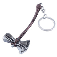 Marvel The Avengers Thor Ragnarok Sword Keychain Stormbreaker Thanos Venom Spider-men Multiple Choice fans Keyring Jewelry