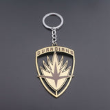 Rongji jewelry Guardians of the galaxy i am Groot Keychains Keyring Logo fashion Jewelry Accessories