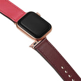 Genuine leather loop strap for apple watch band 42mm 44mm apple watch 4 5 38mm 40mm iwatch 3/2/1 correa replacement bracelet