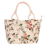 [test 3] 2019 Fashion Folding Women Big Size Handbag Tote Ladies Casual Flower Printing Canvas Graffiti Shoulder Bag Beach Bolsa Feminina